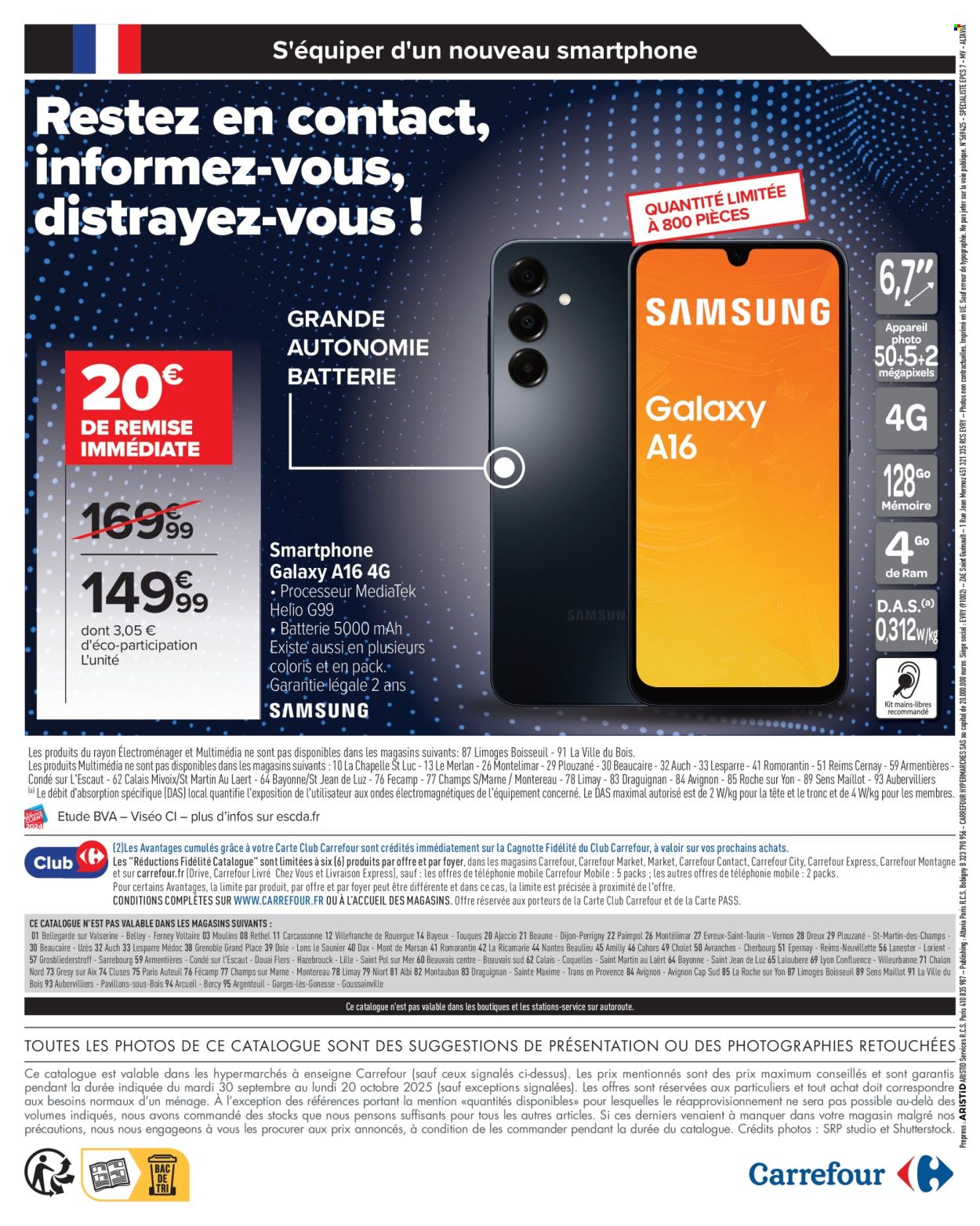 Catalogue Carrefour Hypermarchés - 30/09/2025 - 20/10/2025. Page 2