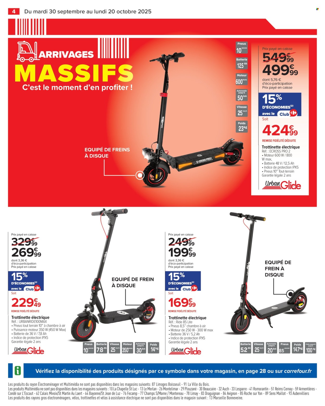 Catalogue Carrefour Hypermarchés - 30/09/2025 - 20/10/2025. Page 6
