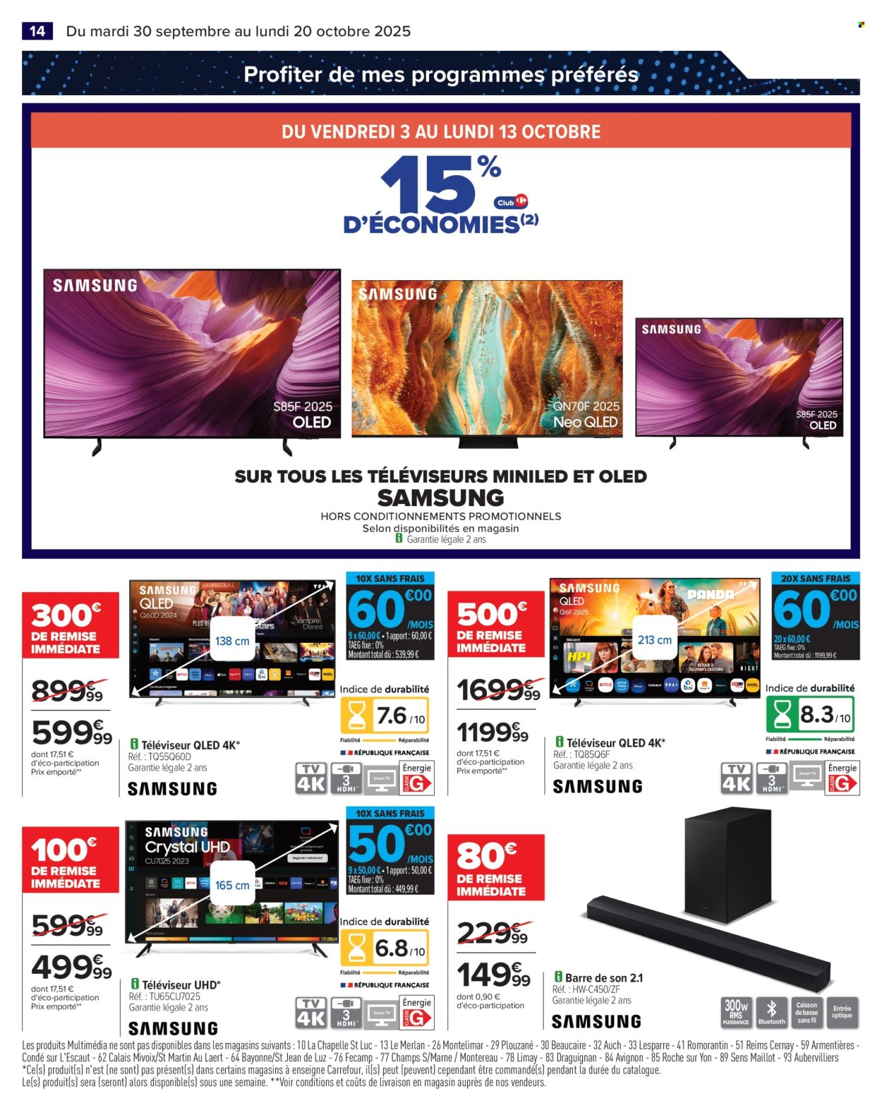 Catalogue Carrefour Hypermarchés - 30/09/2025 - 20/10/2025. Page 16