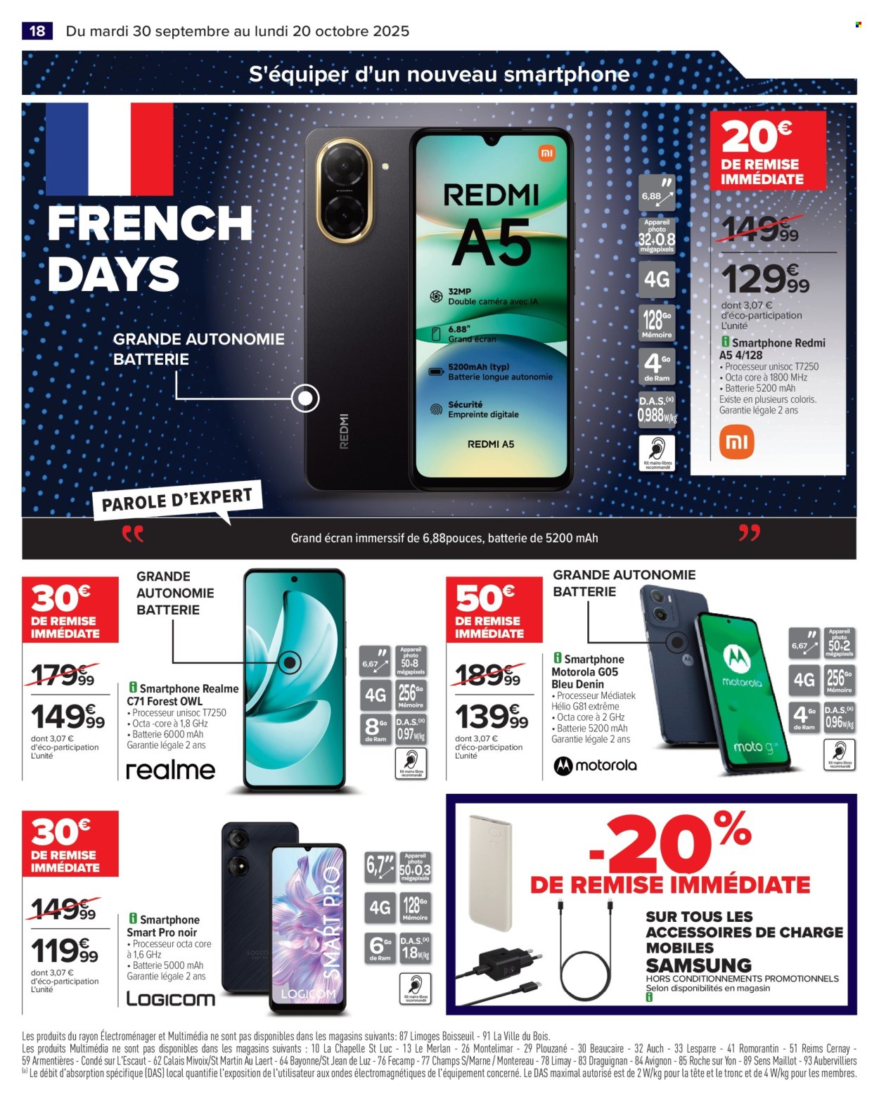 Catalogue Carrefour Hypermarchés - 30/09/2025 - 20/10/2025. Page 20