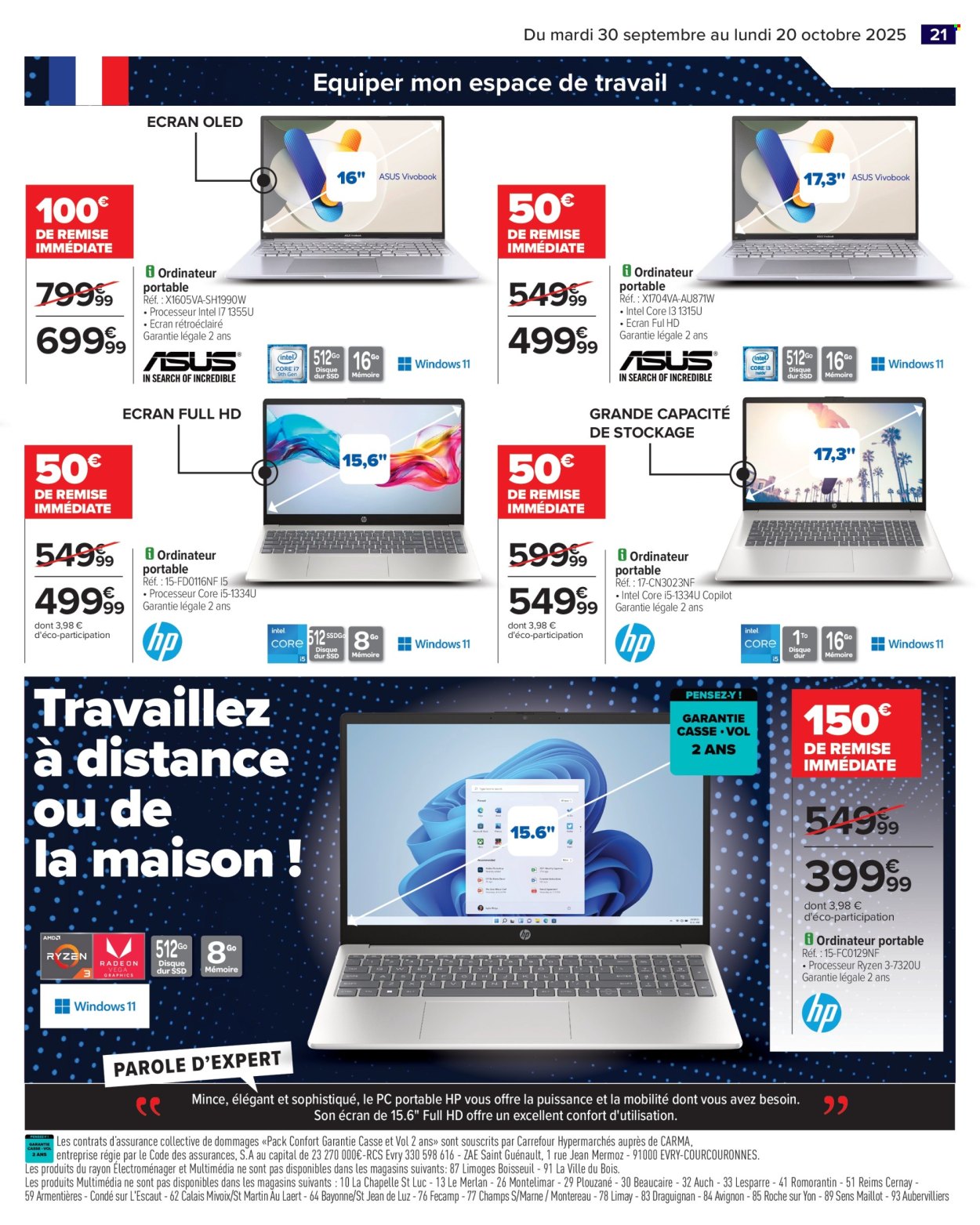 Catalogue Carrefour Hypermarchés - 30/09/2025 - 20/10/2025. Page 23