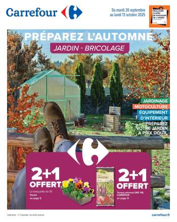 Catalogue Carrefour Hypermarchés - 30/09/2025 - 13/10/2025.