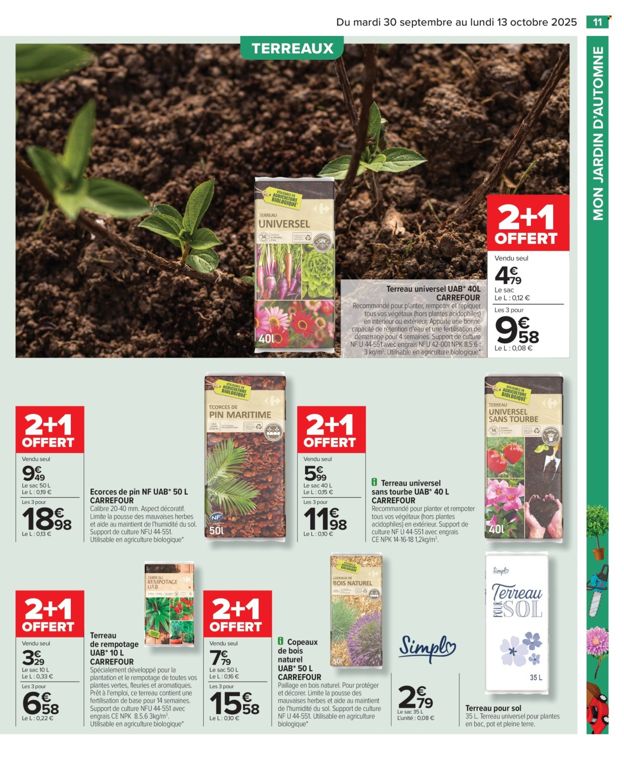Catalogue Carrefour Hypermarchés - 30/09/2025 - 13/10/2025. Page 13