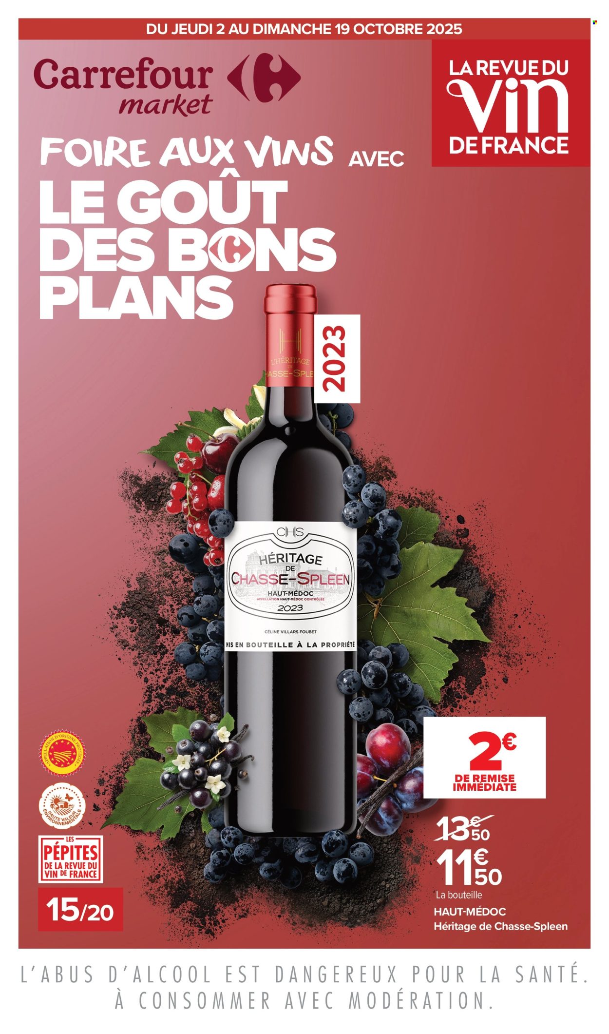 Catalogue Carrefour Market - 02/10/2025 - 19/10/2025. Page 1
