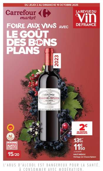 Catalogue Carrefour Market - 02/10/2025 - 19/10/2025.