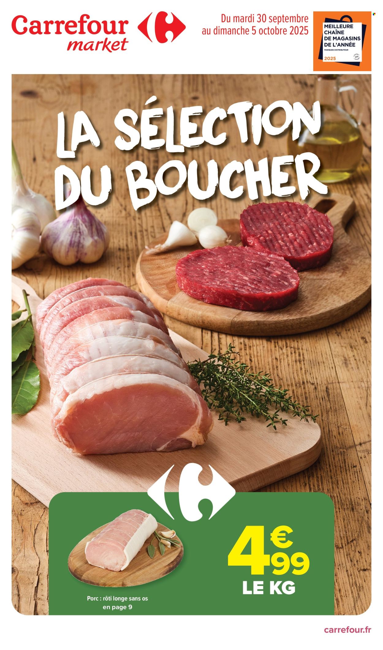 Catalogue Carrefour Market - 30/09/2025 - 05/10/2025. Page 1
