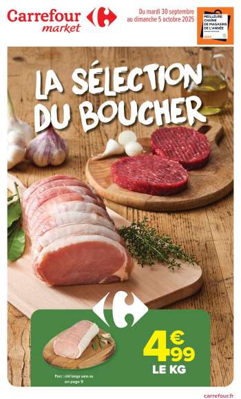 Catalogue Carrefour Market - 30/09/2025 - 05/10/2025.