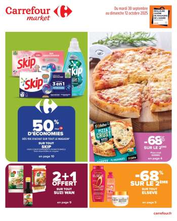 Catalogue Carrefour Market - 30/09/2025 - 12/10/2025.