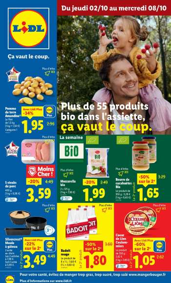 Catalogue Lidl - 02/10/2025 - 08/10/2025.