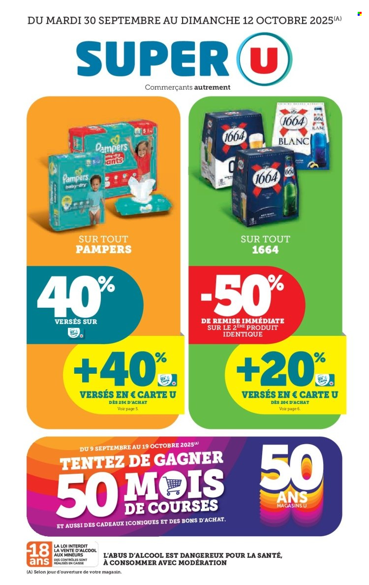 Catalogue SUPER U - 30/09/2025 - 12/10/2025. Page 1
