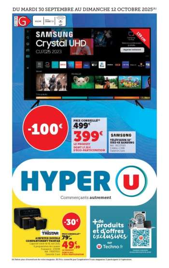 Catalogue HYPER U - 30/09/2025 - 12/10/2025.