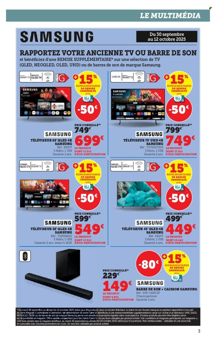 Catalogue SUPER U - 30/09/2025 - 12/10/2025. Page 3