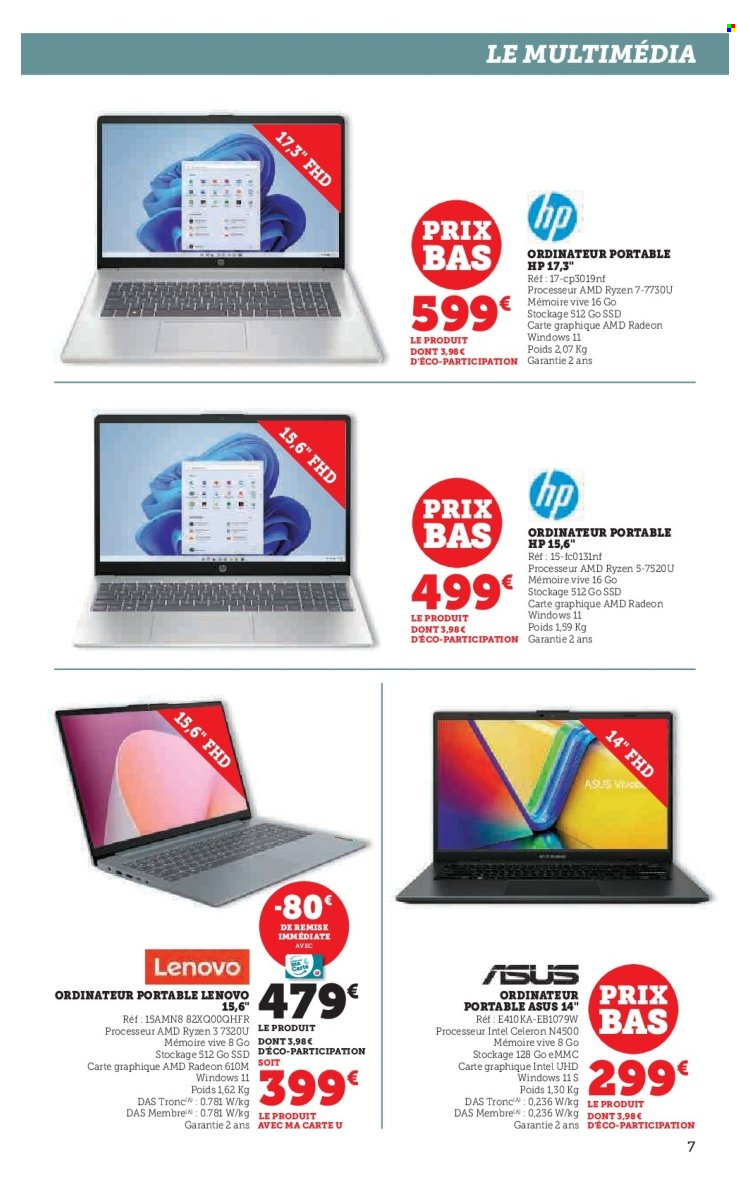 Catalogue SUPER U - 30/09/2025 - 12/10/2025. Page 7