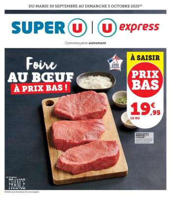 Catalogue Magasins U - 30/09/2025 - 05/10/2025.