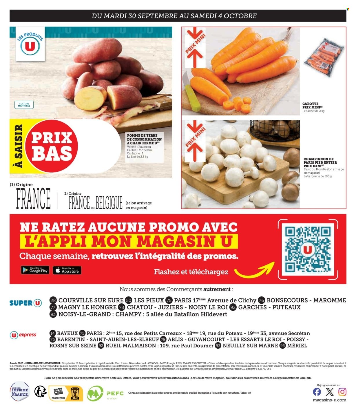 Catalogue Magasins U - 30/09/2025 - 05/10/2025. Page 4