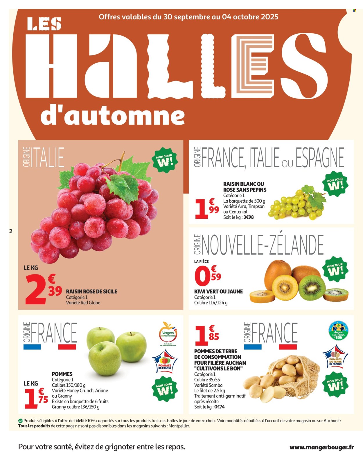 Catalogue Auchan - 30/09/2025 - 12/10/2025. Page 2