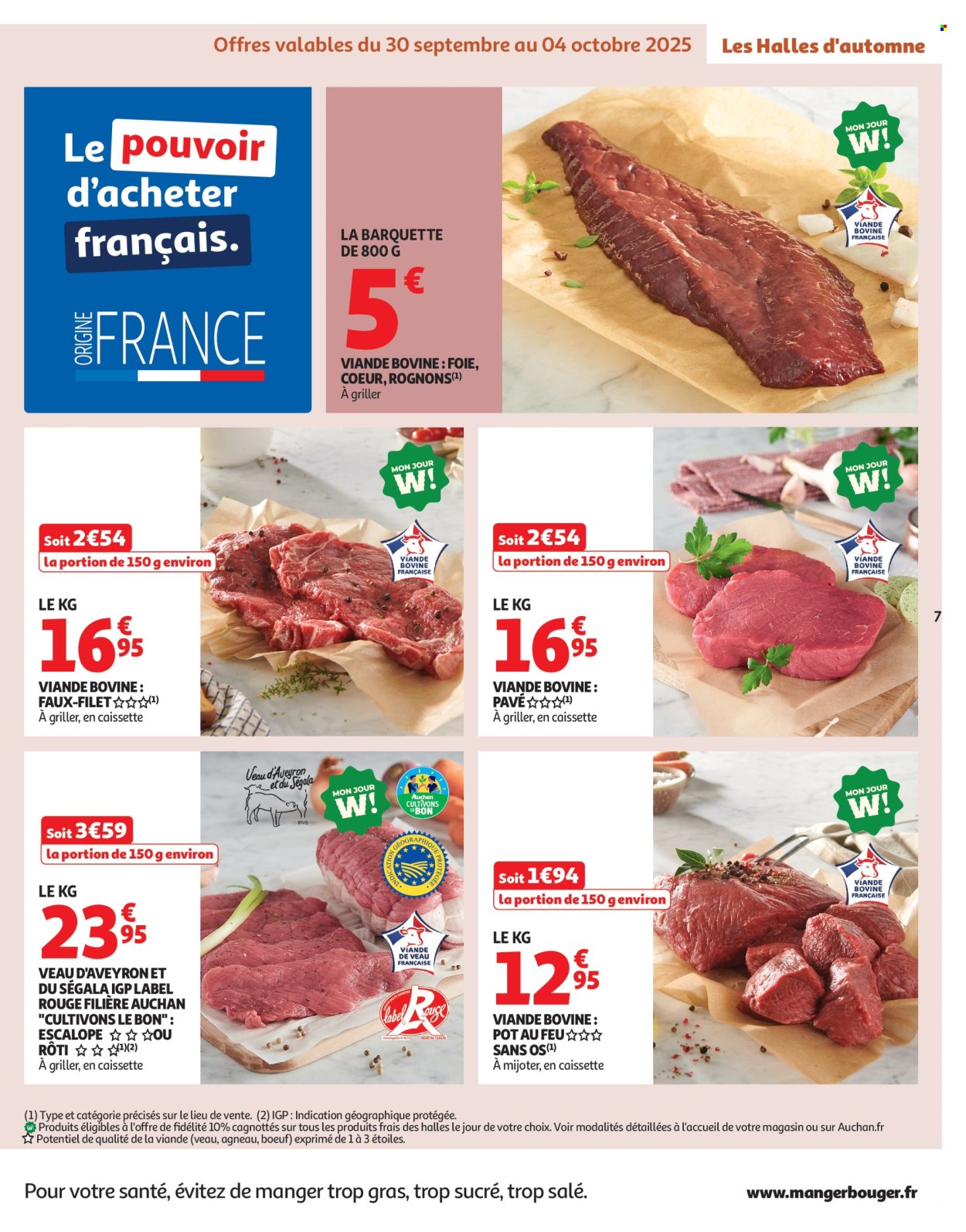 Catalogue Auchan - 30/09/2025 - 12/10/2025. Page 7