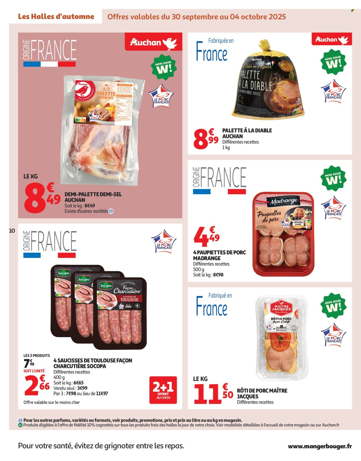 Catalogue Auchan - 30/09/2025 - 12/10/2025. Page 10