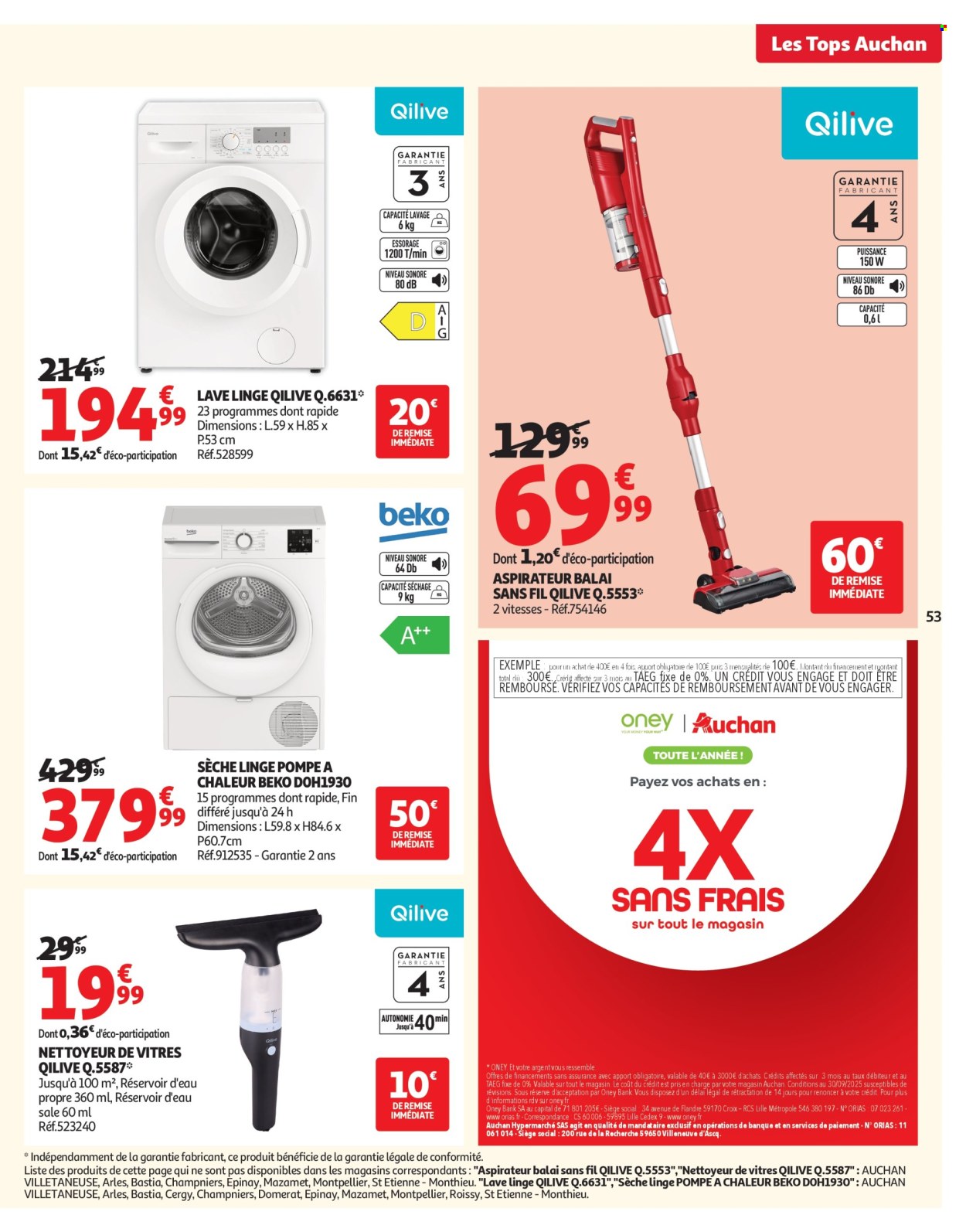 Catalogue Auchan - 30/09/2025 - 12/10/2025. Page 53