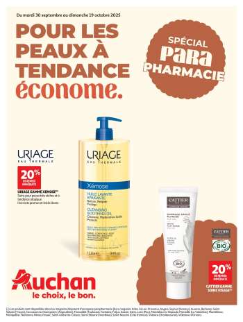 Catalogue Auchan - 30/09/2025 - 19/10/2025.
