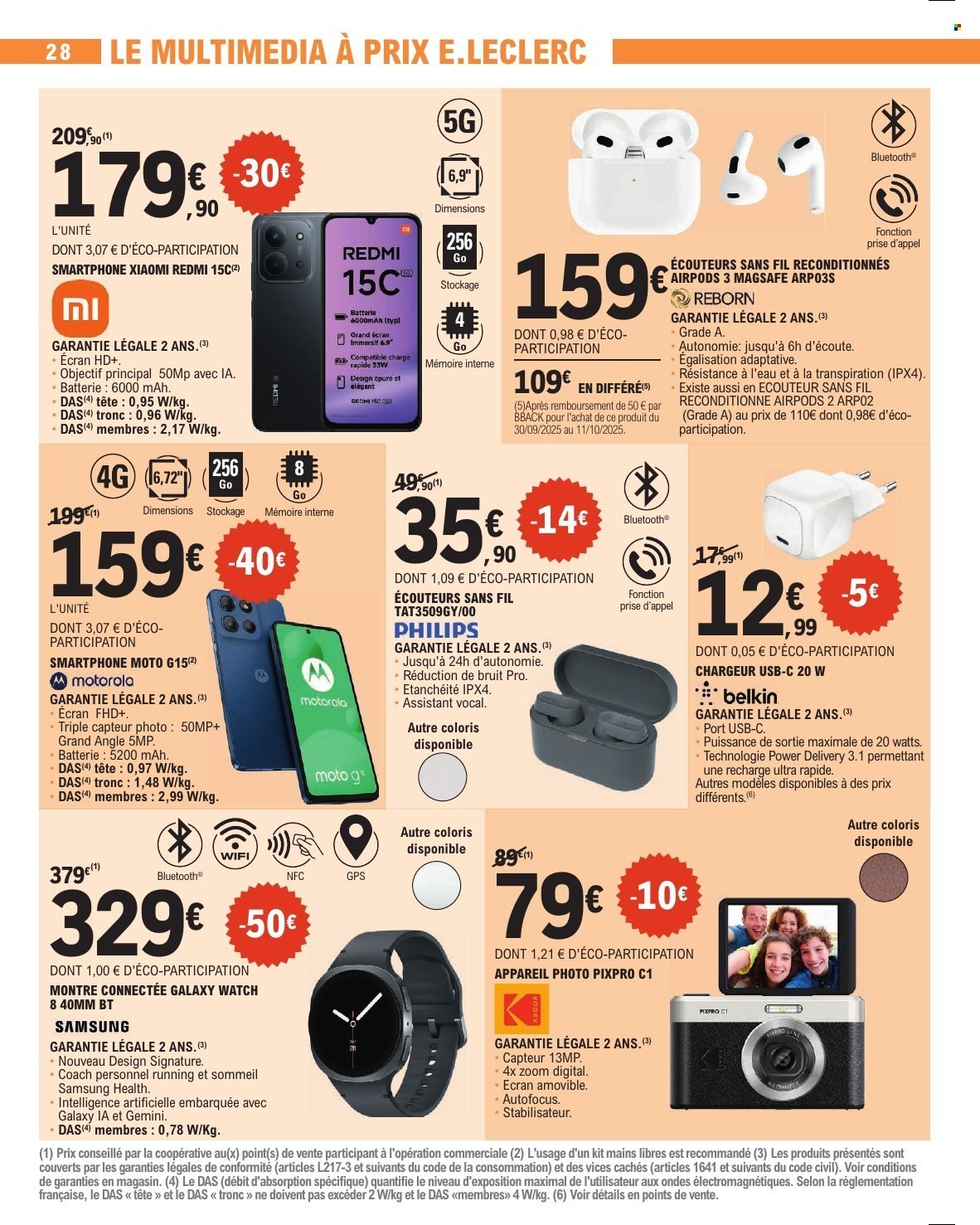 Catalogue E.Leclerc - 30/09/2025 - 11/10/2025. Page 28