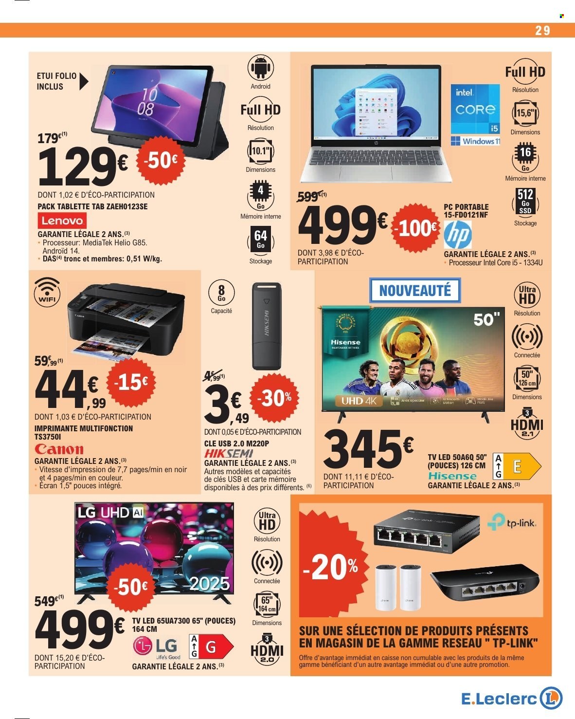 Catalogue E.Leclerc - 30/09/2025 - 11/10/2025. Page 29