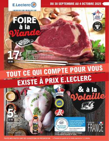 Catalogue E.Leclerc - 30/09/2025 - 04/10/2025.