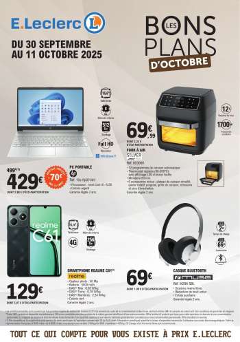 Catalogue E.Leclerc - 30/09/2025 - 11/10/2025.