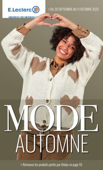 Catalogue E.Leclerc - 30/09/2025 - 11/10/2025.