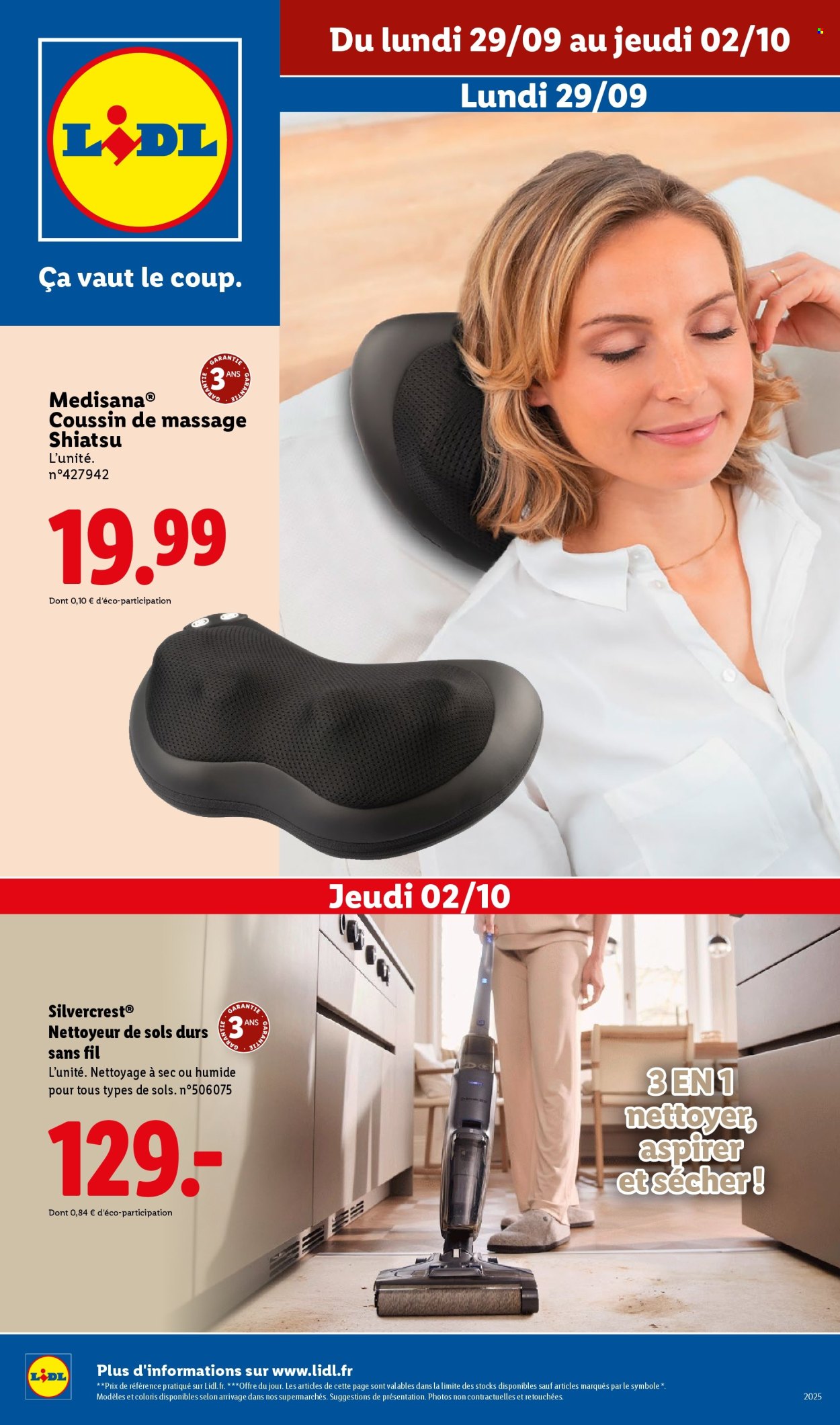 Catalogue Lidl - 29/09/2025 - 02/10/2025. Page 1