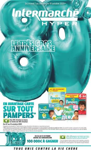 Catalogue Intermarché Hyper - 07/10/2025 - 19/10/2025.