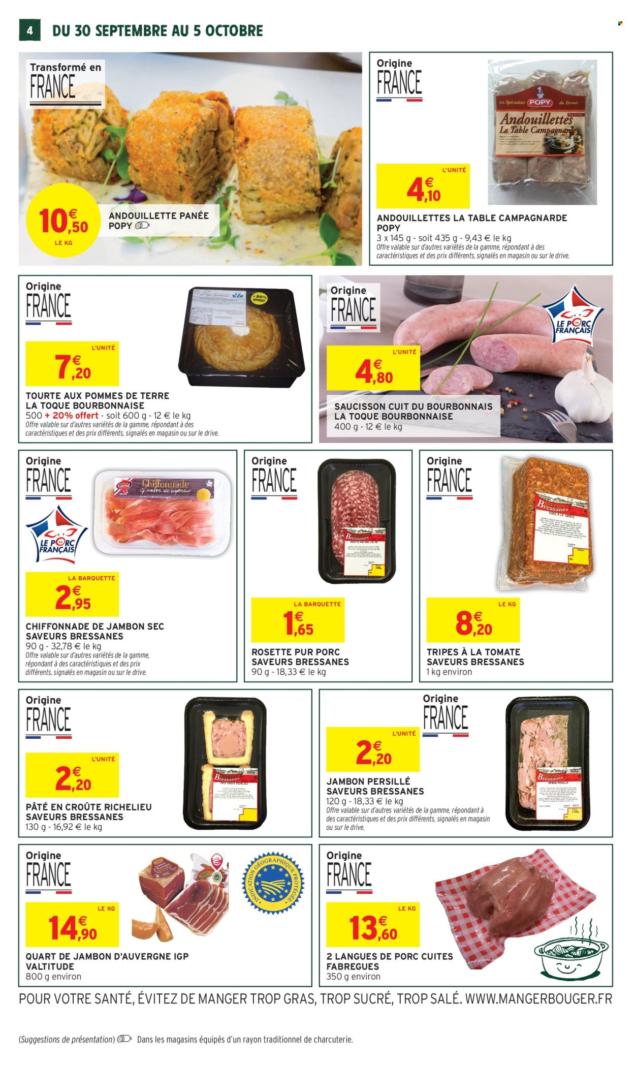 Catalogue Intermarché - 30/09/2025 - 05/10/2025. Page 4