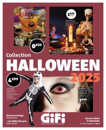 Catalogue GiFi - 30/09/2025 - 03/11/2025.