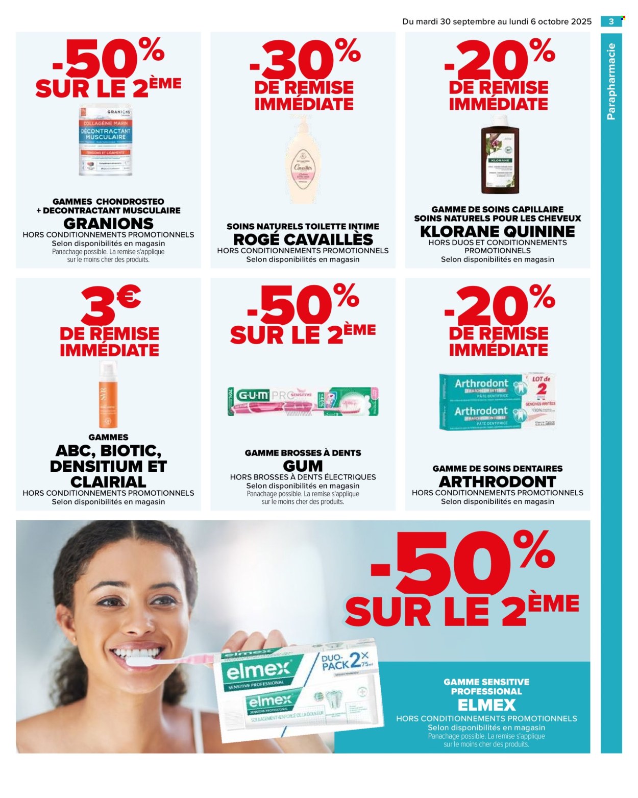 Catalogue Carrefour Hypermarchés - 30/09/2025 - 06/10/2025. Page 3