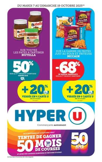 Catalogue HYPER U - 07/10/2025 - 19/10/2025.