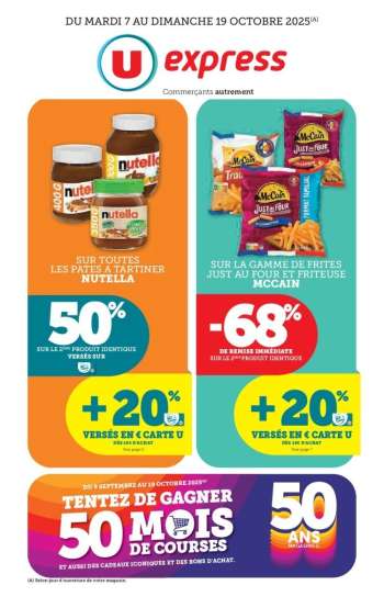 Catalogue U express - 07/10/2025 - 19/10/2025.