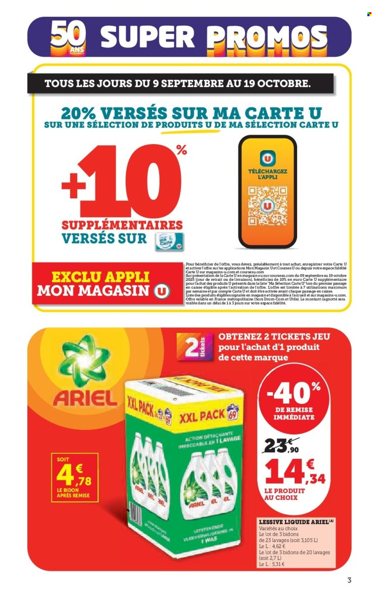 Catalogue SUPER U - 07/10/2025 - 19/10/2025. Page 3