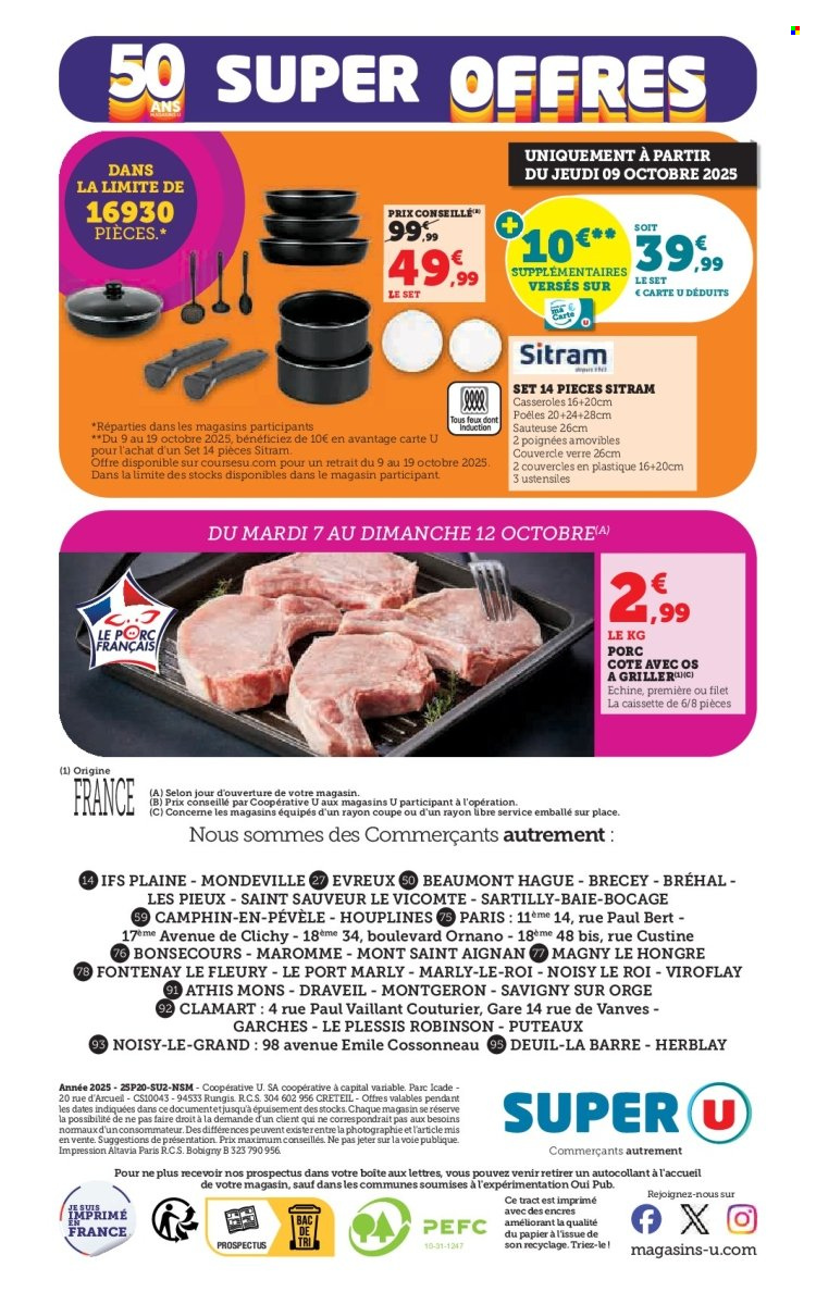 Catalogue SUPER U - 07/10/2025 - 19/10/2025. Page 32