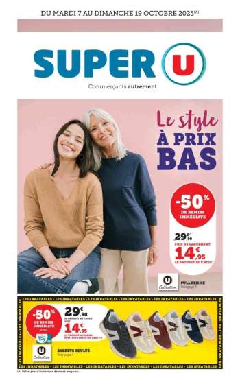 Catalogue SUPER U - 07/10/2025 - 19/10/2025.