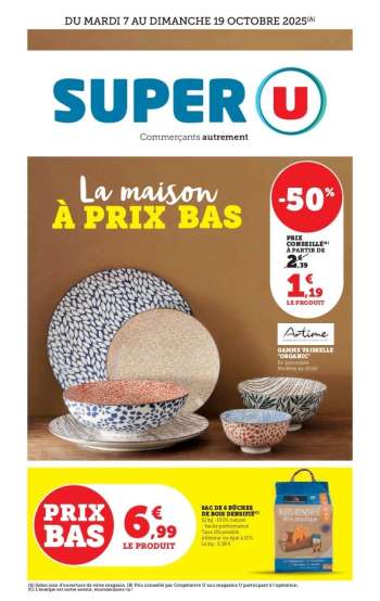 Catalogue SUPER U - 07/10/2025 - 19/10/2025.