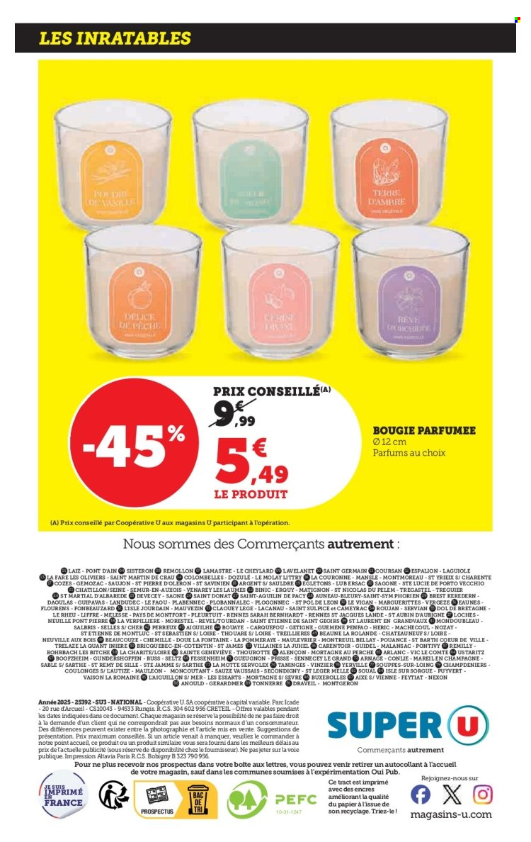 Catalogue SUPER U - 07/10/2025 - 19/10/2025. Page 16