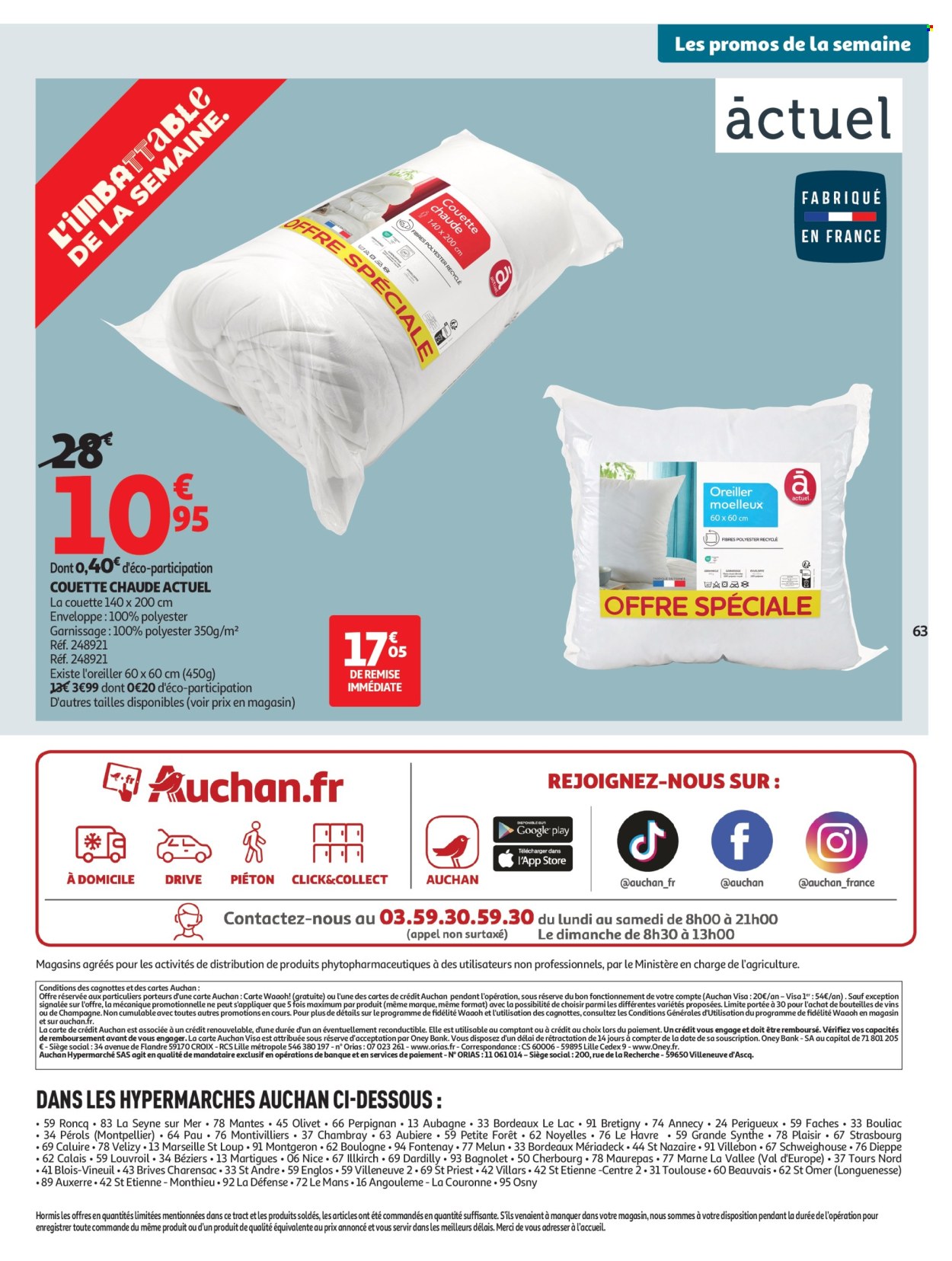 Catalogue Auchan - 07/10/2025 - 19/10/2025. Page 63