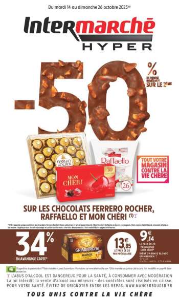 Catalogue Intermarché Hyper - 14/10/2025 - 26/10/2025.