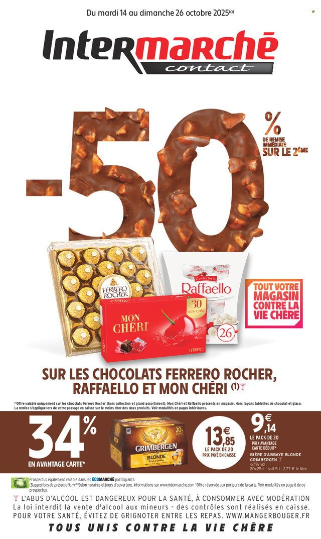 Catalogue Intermarché Contact - 14/10/2025 - 26/10/2025. Page 1