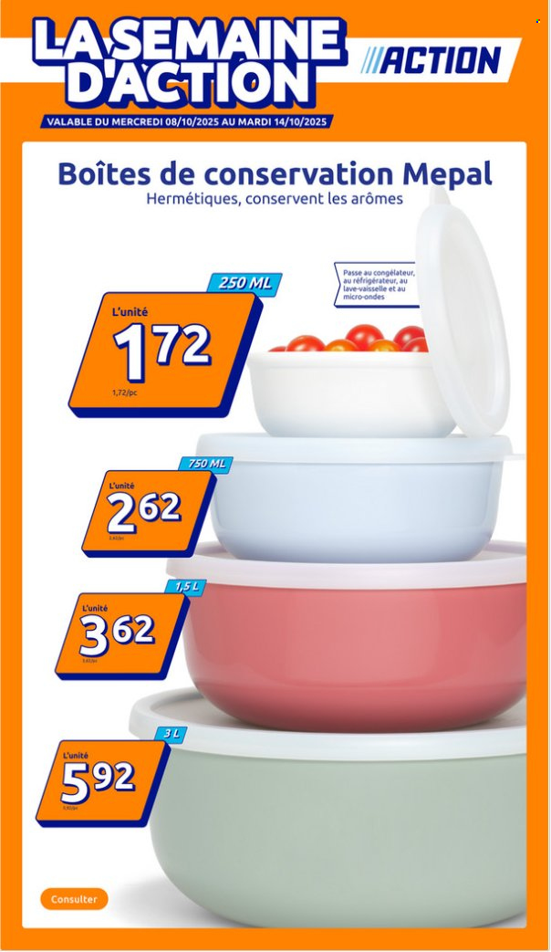 Catalogue Action - 08/10/2025 - 14/10/2025. Page 1