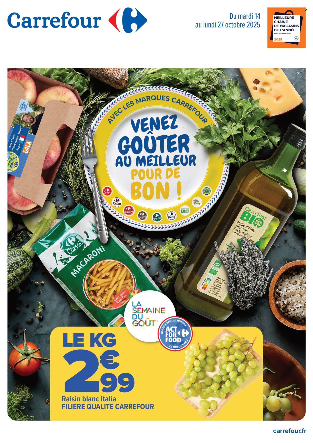 Catalogue Carrefour Hypermarchés - 14/10/2025 - 27/10/2025. Page 1