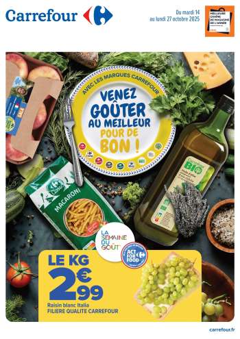 Catalogue Carrefour Hypermarchés - 14/10/2025 - 27/10/2025.