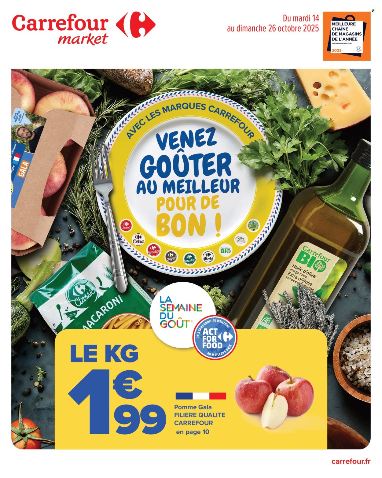Catalogue Carrefour Market - 14/10/2025 - 26/10/2025. Page 1