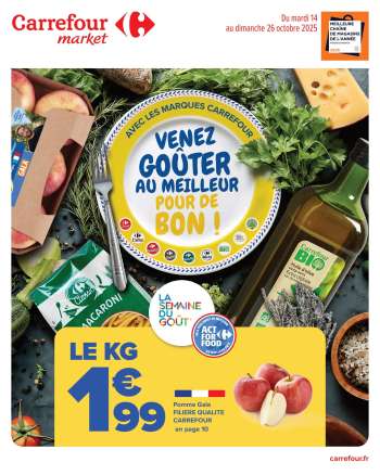 Catalogue Carrefour Market - 14/10/2025 - 26/10/2025.