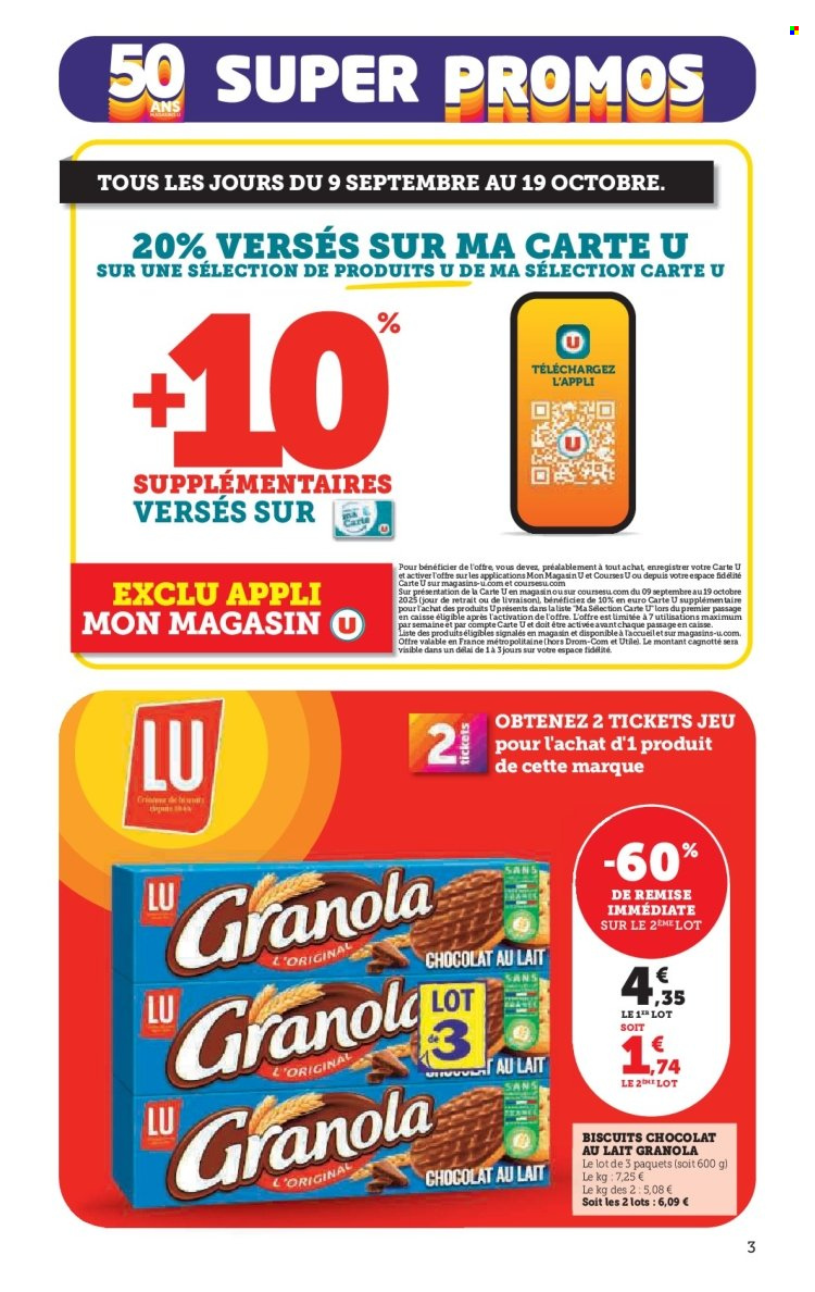 Catalogue SUPER U - 14/10/2025 - 19/10/2025. Page 3